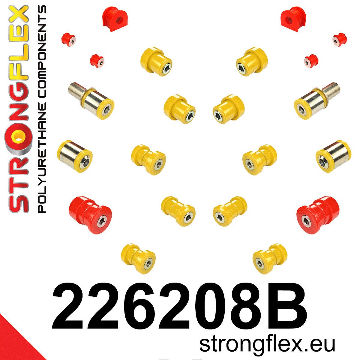 Kit de silentblock de suspensión trasera Audi A6 C5 B5 Quattro 4Motion S6 (226208B)