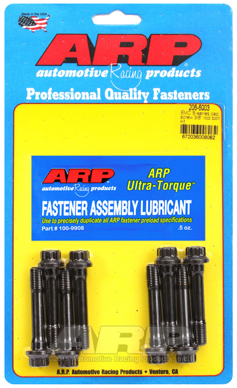 Tornillos de biela ARP para BMC B-Series 3/8" (18GB y 18GF 64-68) - 206-6003