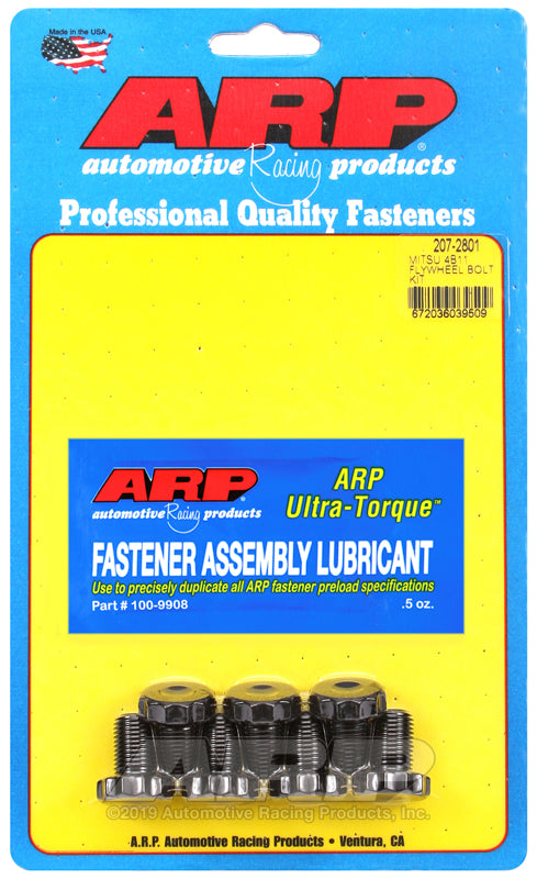 Tornillos de volante motor ARP para Mitsubishi Lancer Evo X (4B11T M12X125 - longitud 18 mm) - 207-2801