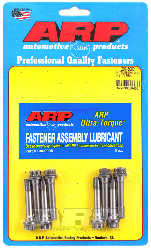 Tornillos de biela ARP para Mitsubishi Lancer Evo X (4B11T 2008+) - 207-6002