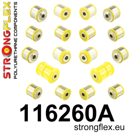Kit de silentblock de suspensión trasera SPORT Mercedes CL C216 W221 RWD (116260A)