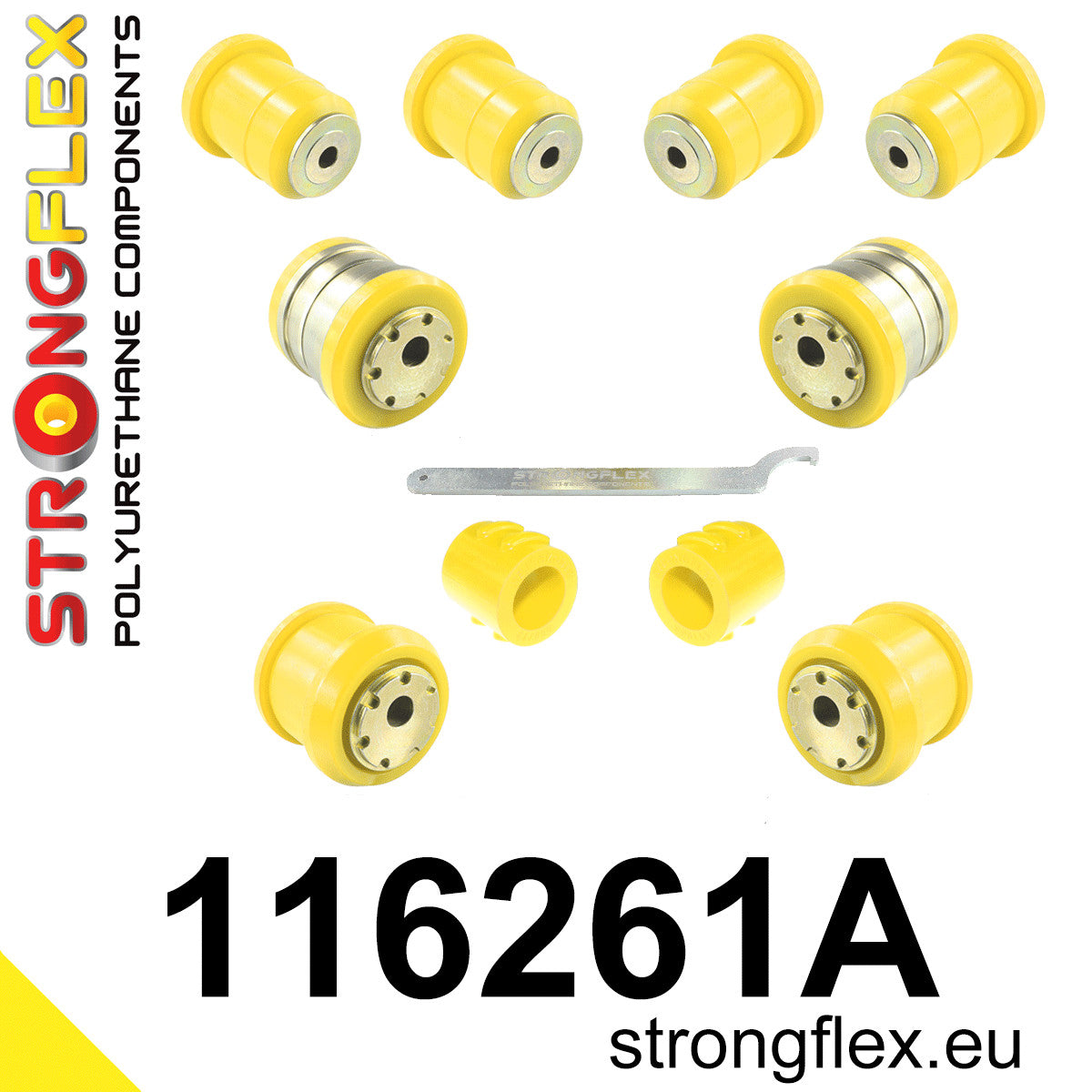 Kit de suspensión delantera SPORT Mercedes CL C215 W220 RWD Clase S (116261A)