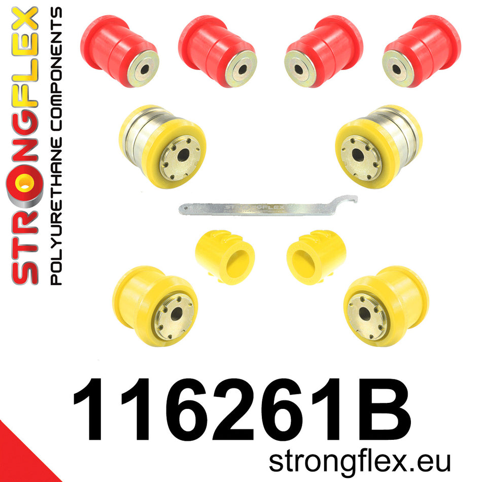 Kit de suspensión delantera Mercedes CL C215 W220 RWD Clase S (116261B)