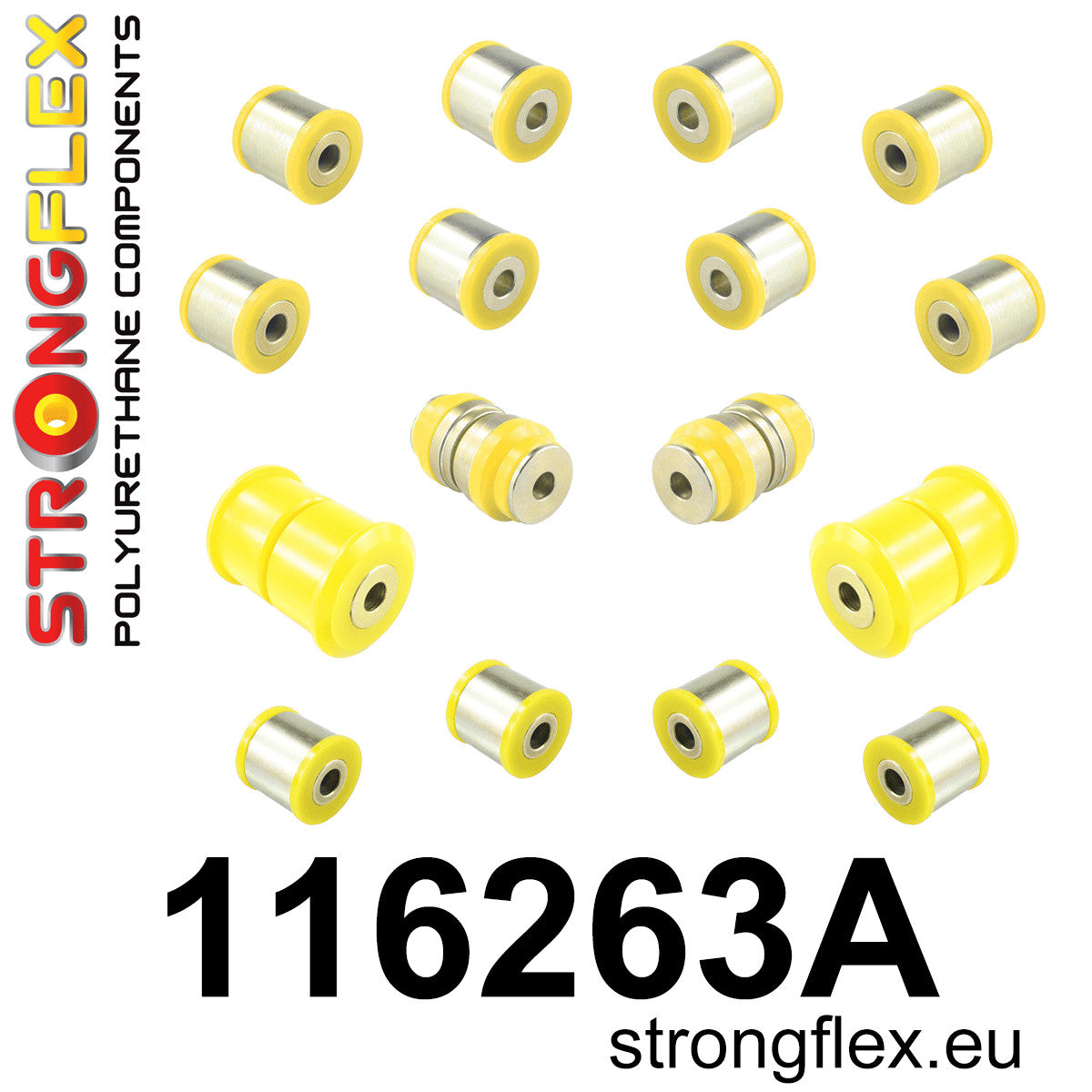 Kit de silentblock de suspensión trasera SPORT Mercedes CL C215 W220 RWD (116263A)