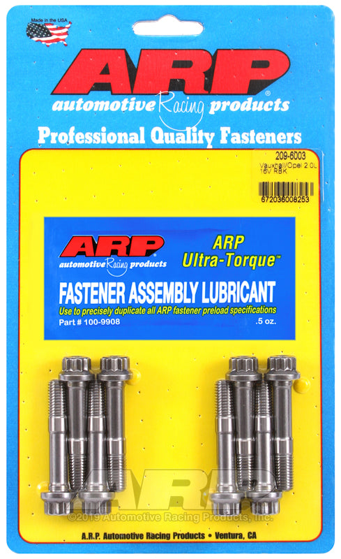 Tornillos de biela ARP para Opel 2.0L 16V (M9 Pro Serie ARP 2000) (M9) - 209-6003