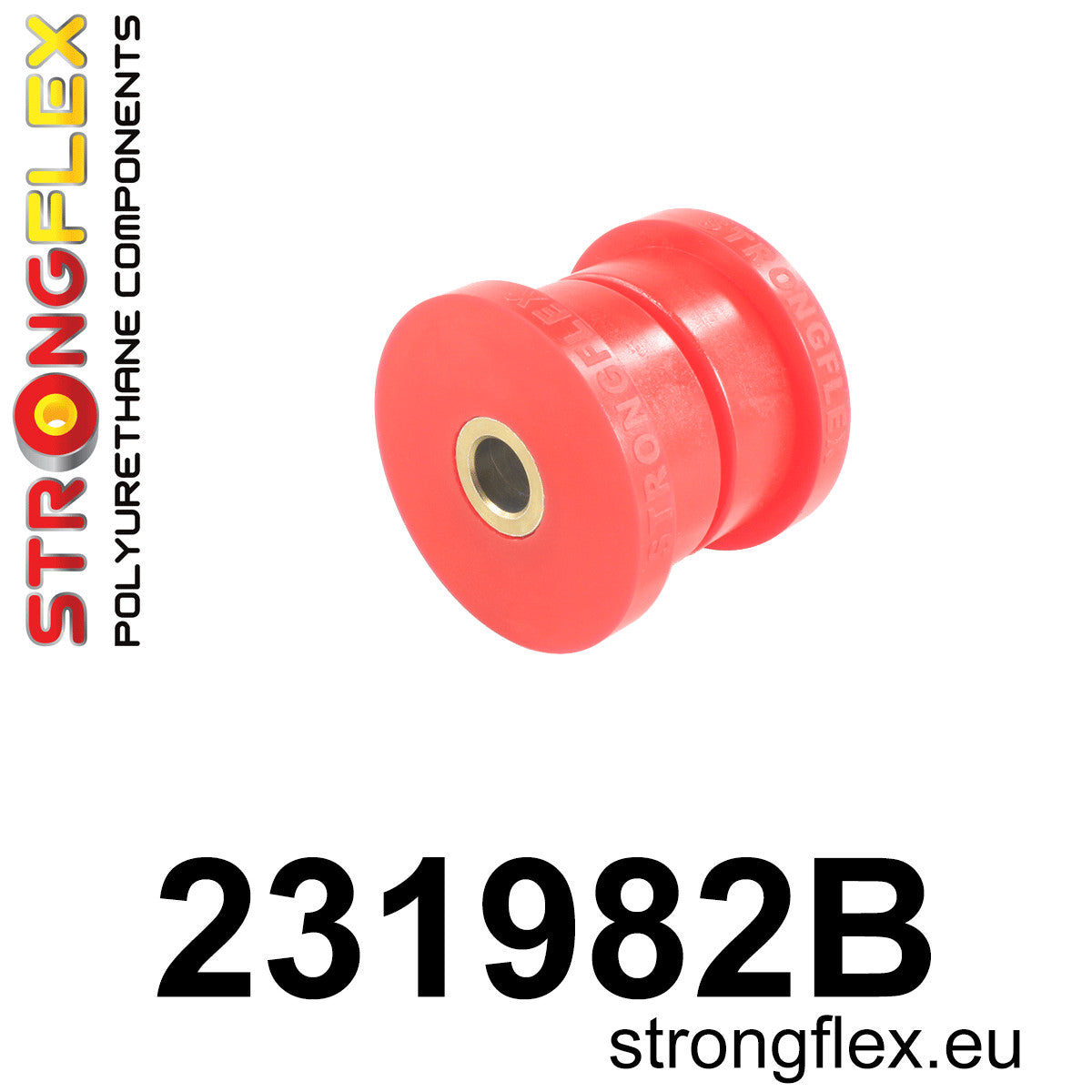 Silentblock de la barra de par trasera 48 mm Volvo Serie 200 (231982B)