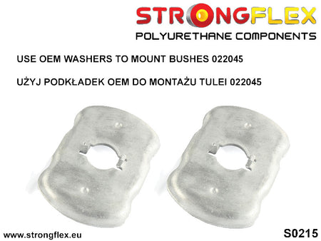 Silentblock del puente trasero 59mm Audi A8 D4 Quattro FWD S8 (022045B)