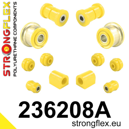 Kit de silentblocks de suspensión delantera SPORT Volvo Serie 200 (236208A)