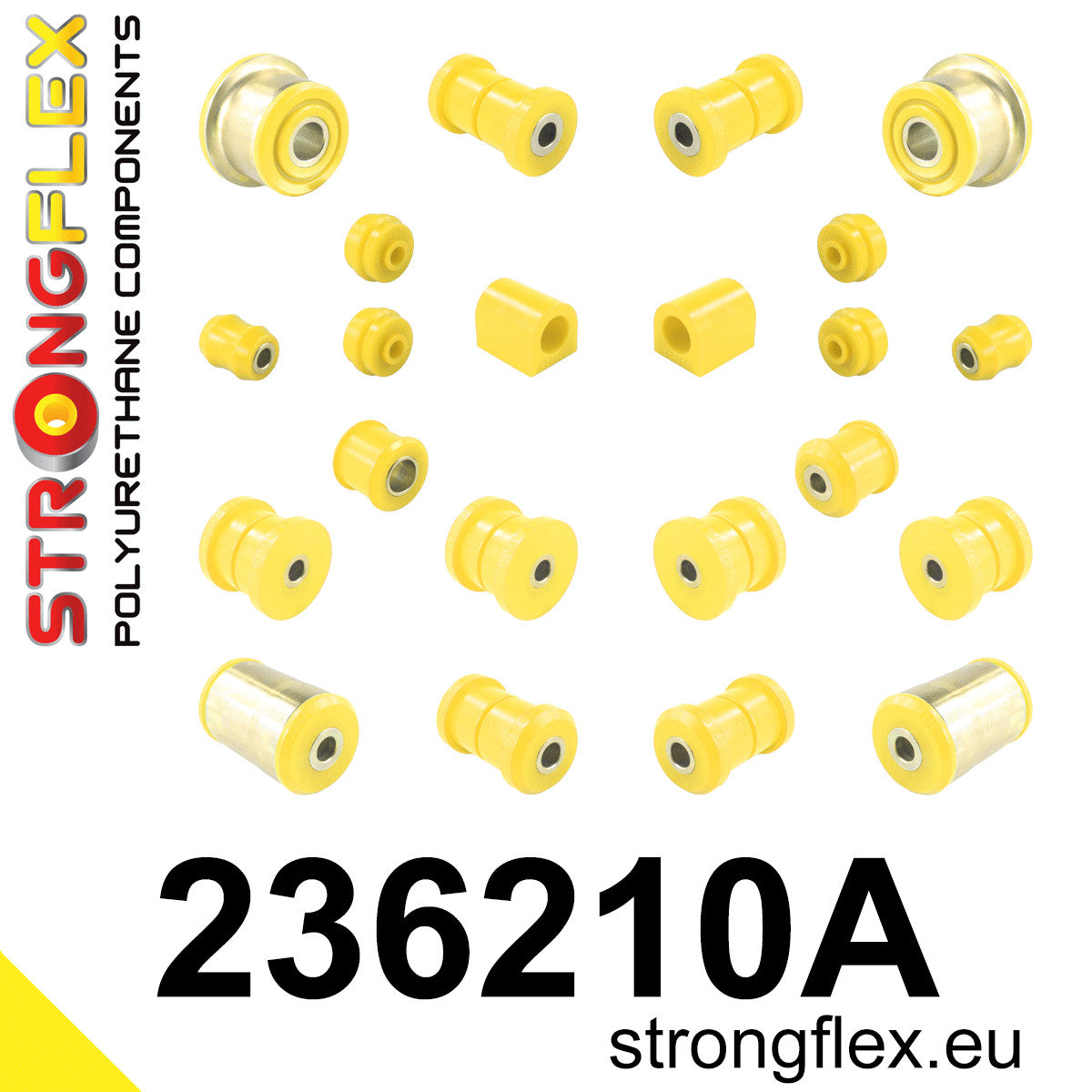 Kit completo de silentblocks de suspensión SPORT Volvo Serie 200 (236210A)