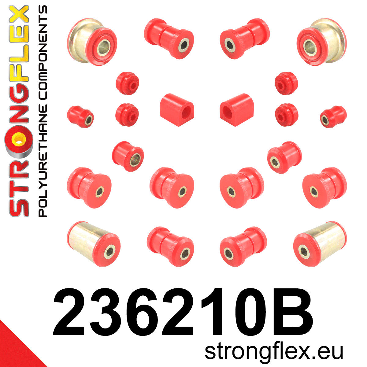 Kit completo de silentblocks de suspensión Volvo Serie 200 (236210B)