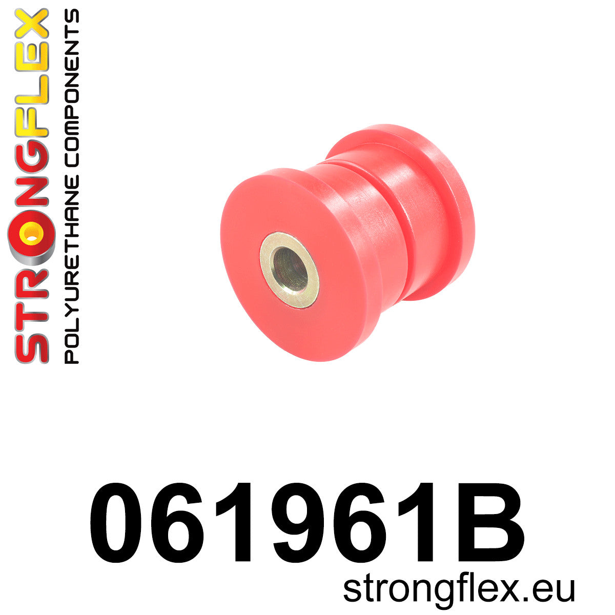 Silentblock del brazo superior trasero Fiat 124 Spider (061961B)
