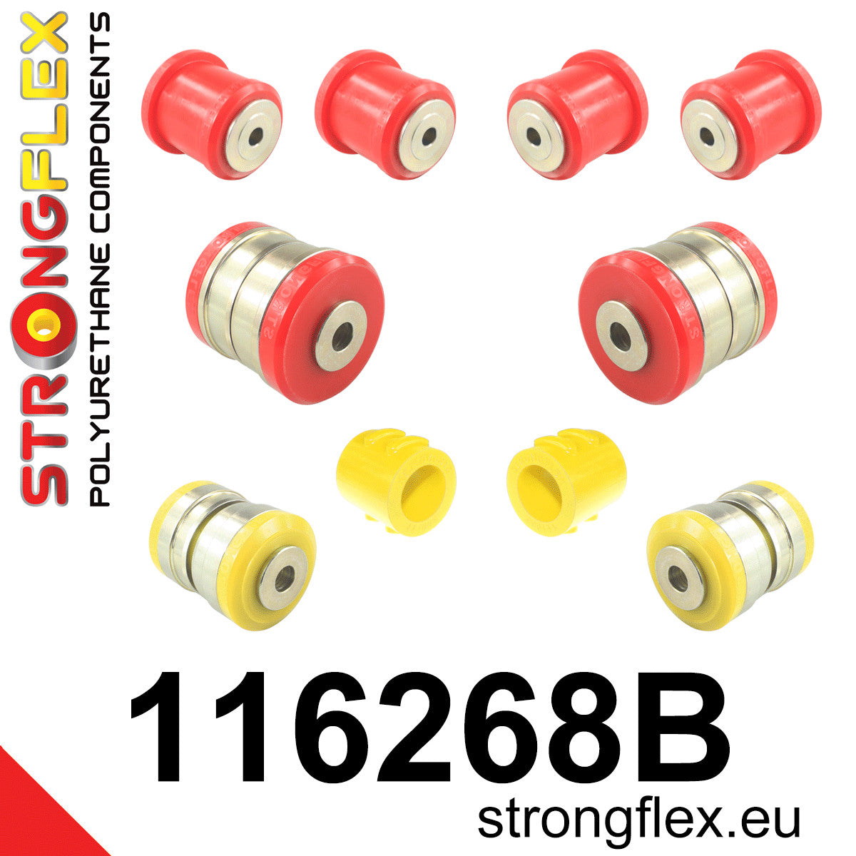 Kit de suspensión delantera Mercedes CL C216 W221 RWD Clase S (116268B)