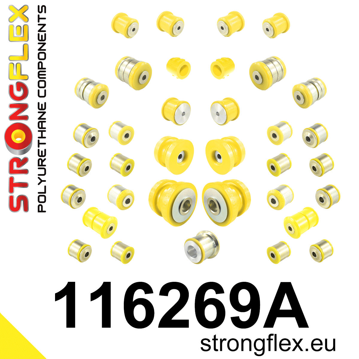Kit completo de suspensión SPORT Mercedes CL C216 W221 RWD Clase S (116269A)