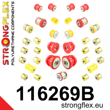 Kit completo de suspensión Mercedes CL C216 W221 RWD Clase S (116269B)