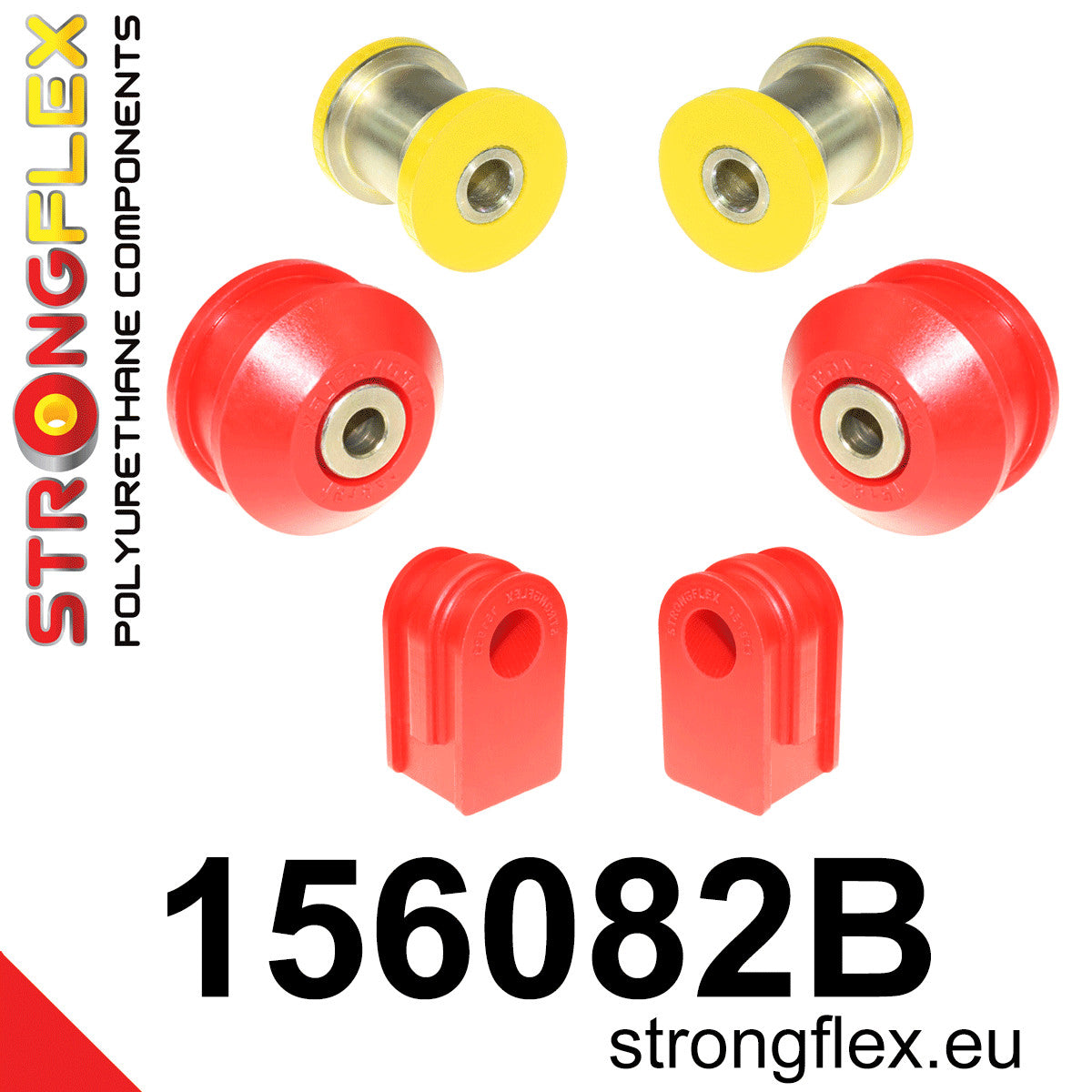 Kit de silentblocks de suspensión delantera Renault Clio (156082B)