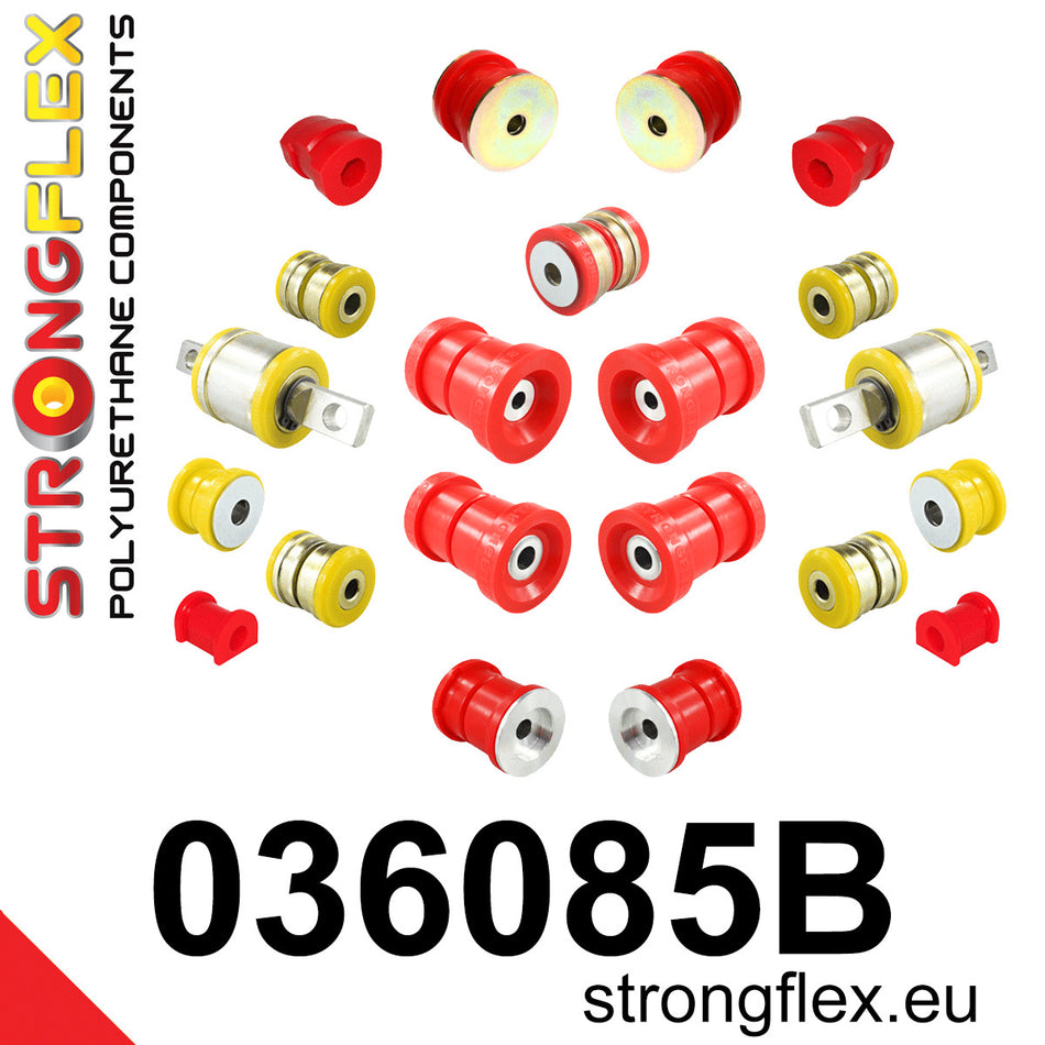 Full suspension polyurethane bush kit - BMW > Serie 8 > I  E31