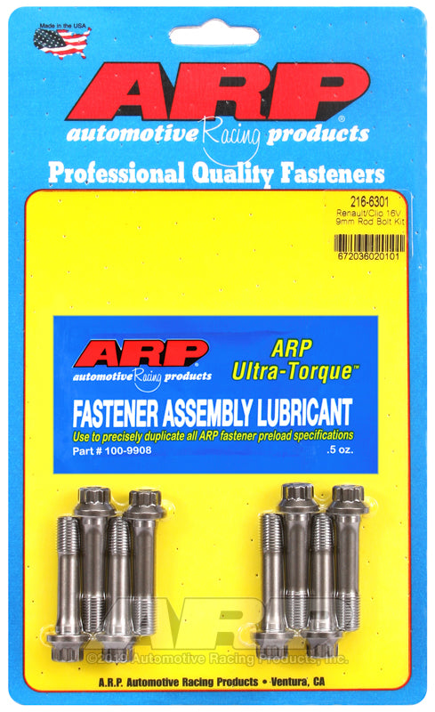 Tornillos de biela ARP para Renault F4R F7P y F7R (M9) - 216-6301