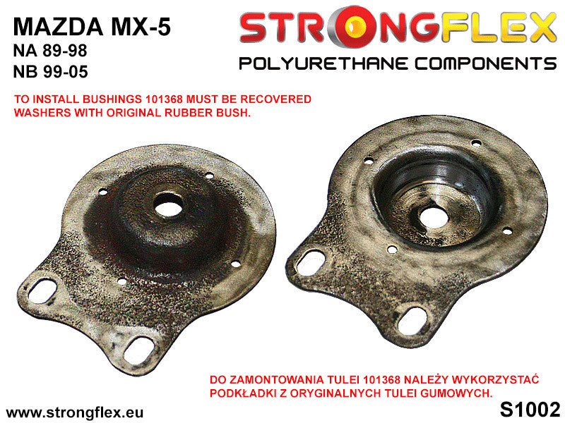 Manguito de montaje del diferencial trasero SPORT Mazda MX-5 Miata Roadster (101368A)