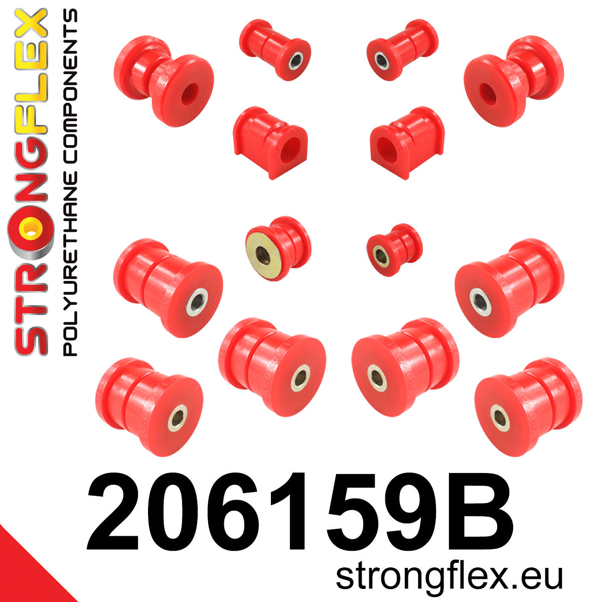 Kit completo de suspensión Suzuki Ignis G3X Justy Wagon R+ Agila (206159B)