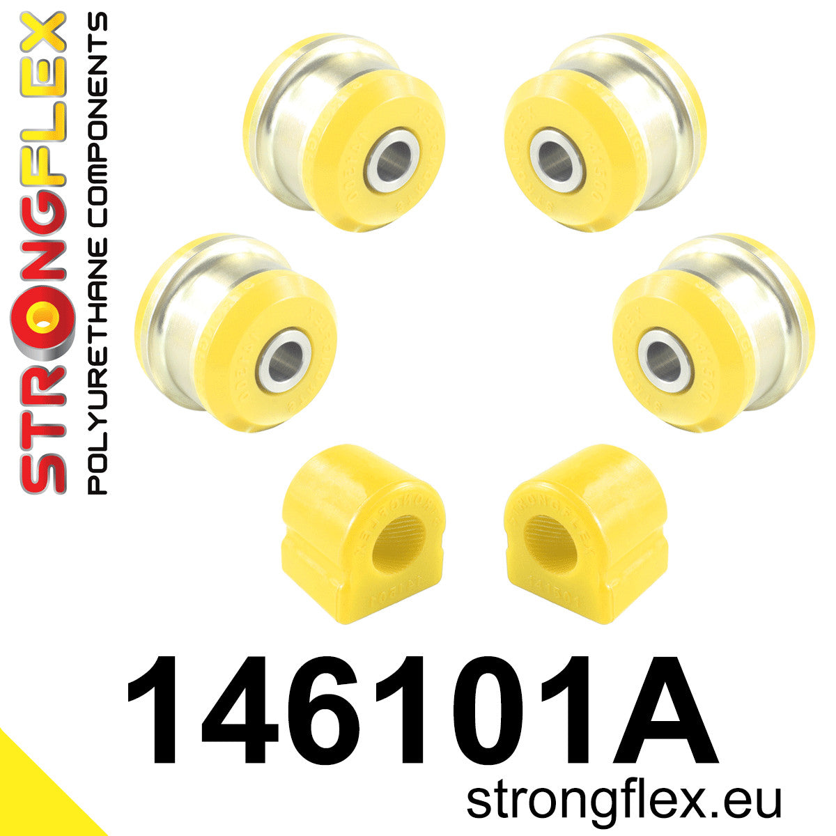 Kit de suspensión delantera SPORT Peugeot 207 C3 Picasso C3 Aircross C3 (146101A)