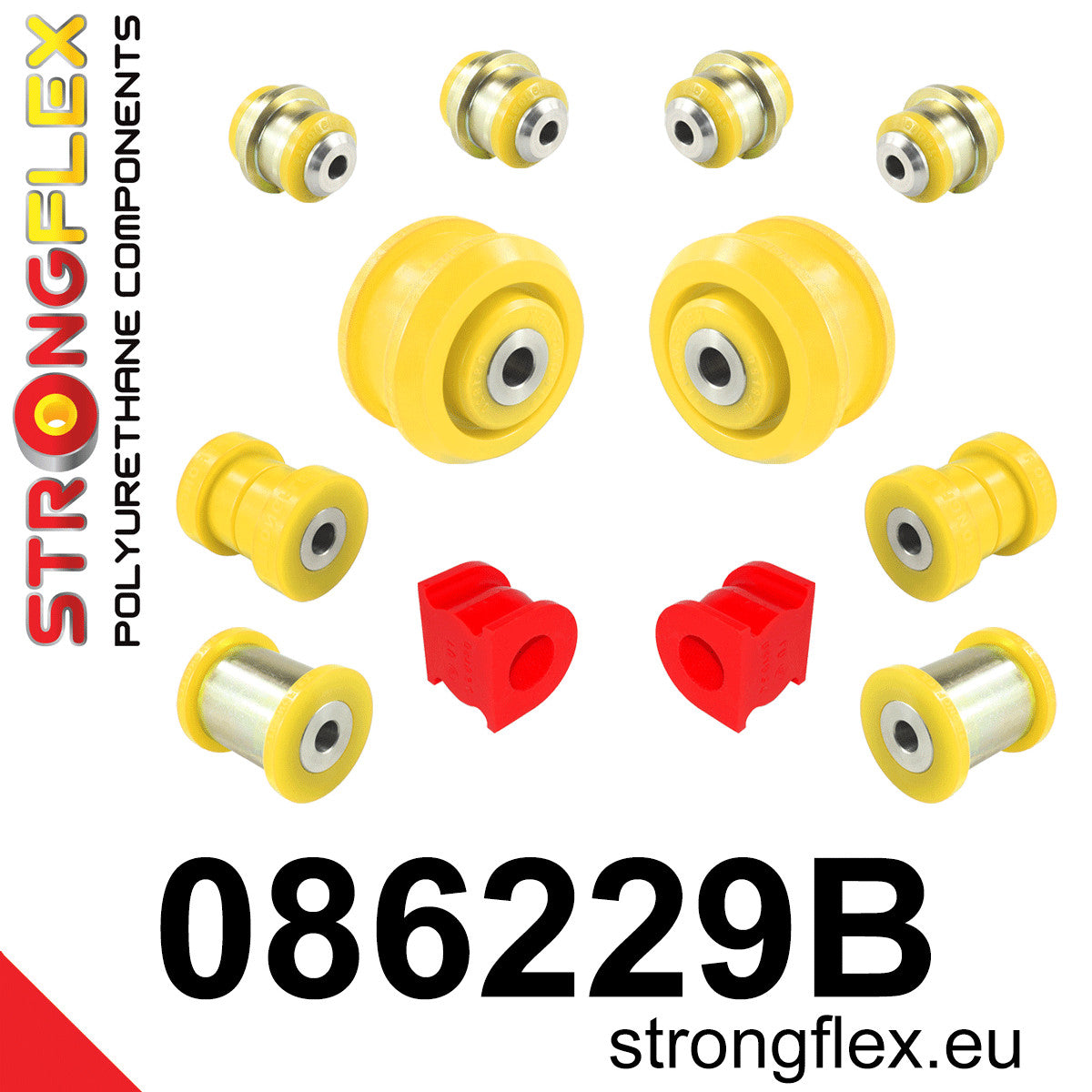Kit de silentblocks de suspensión delantera Acura TL UA6 UA7 CL9 TSX Accord (086229B)