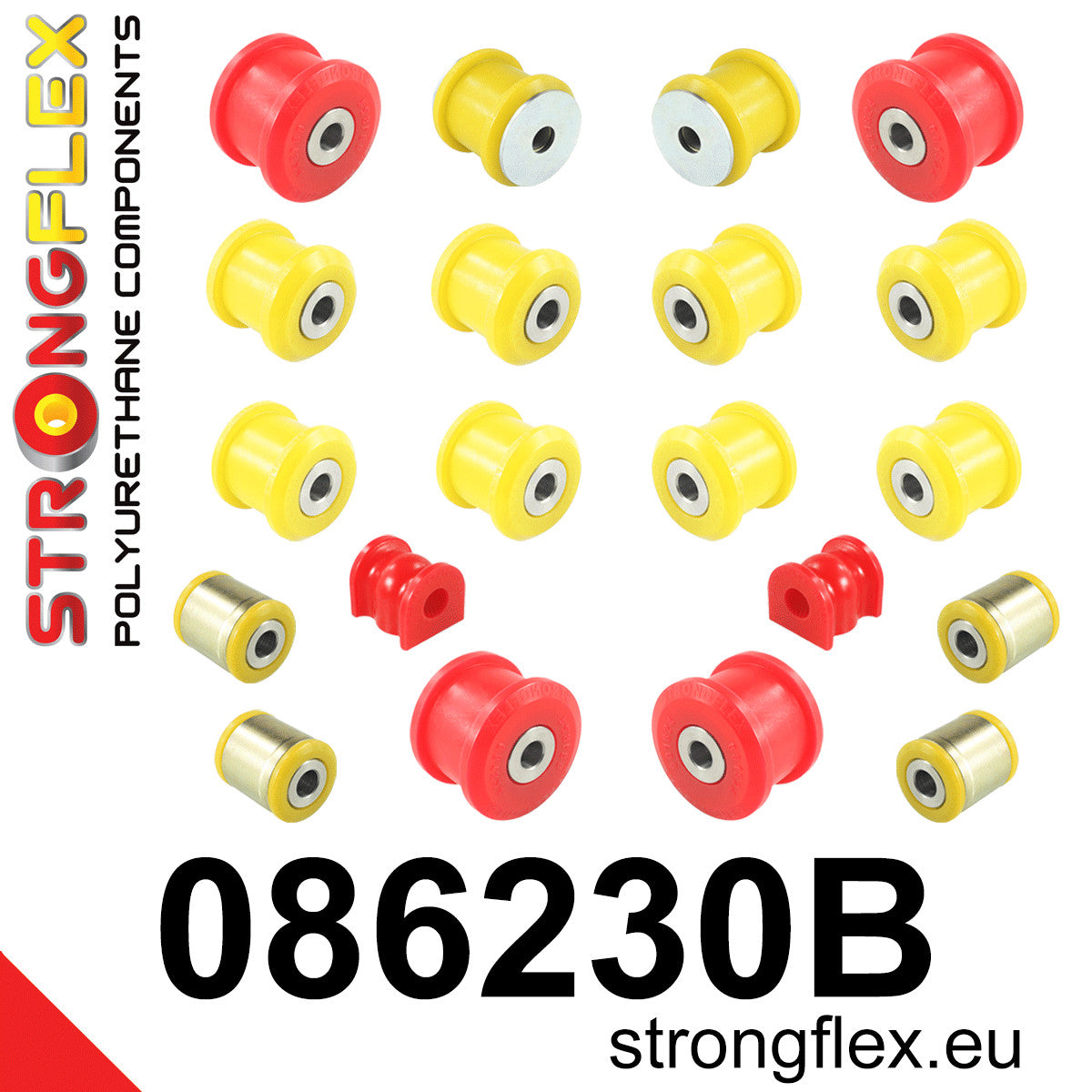 Kit de silentblock de suspensión trasera Acura TL UA6 UA7 CL9 TSX Accord (086230B)