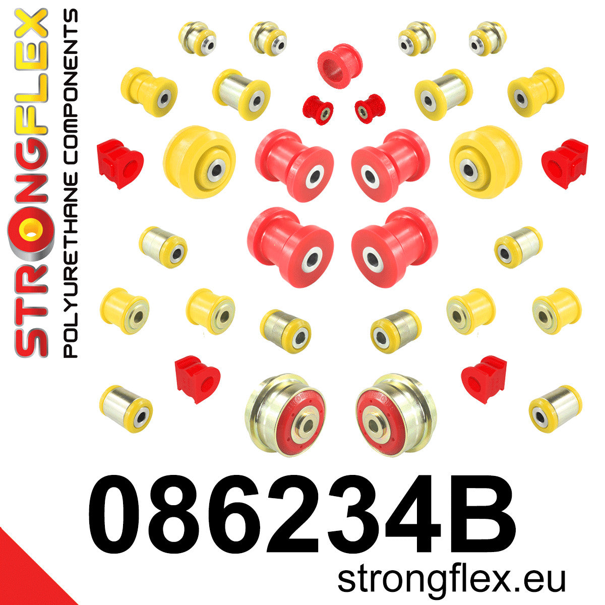 Kit completo de silentblocks de suspensión Honda Accord (086234B)