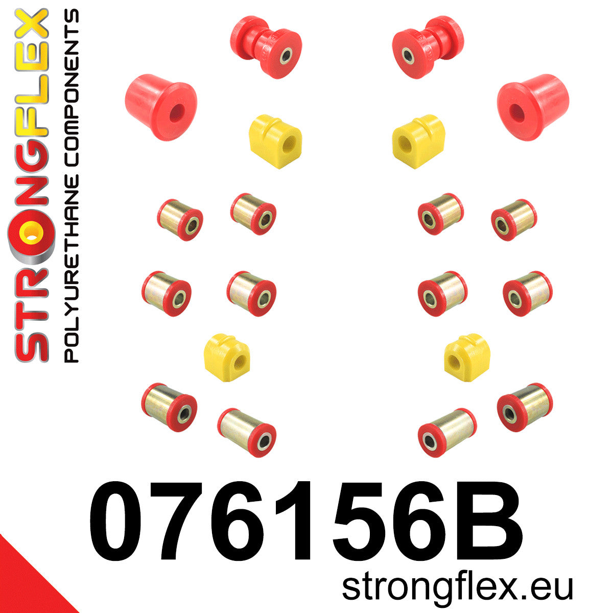 Kit completo de silentblocks de suspensión Ford Focus MK1 (076156B)