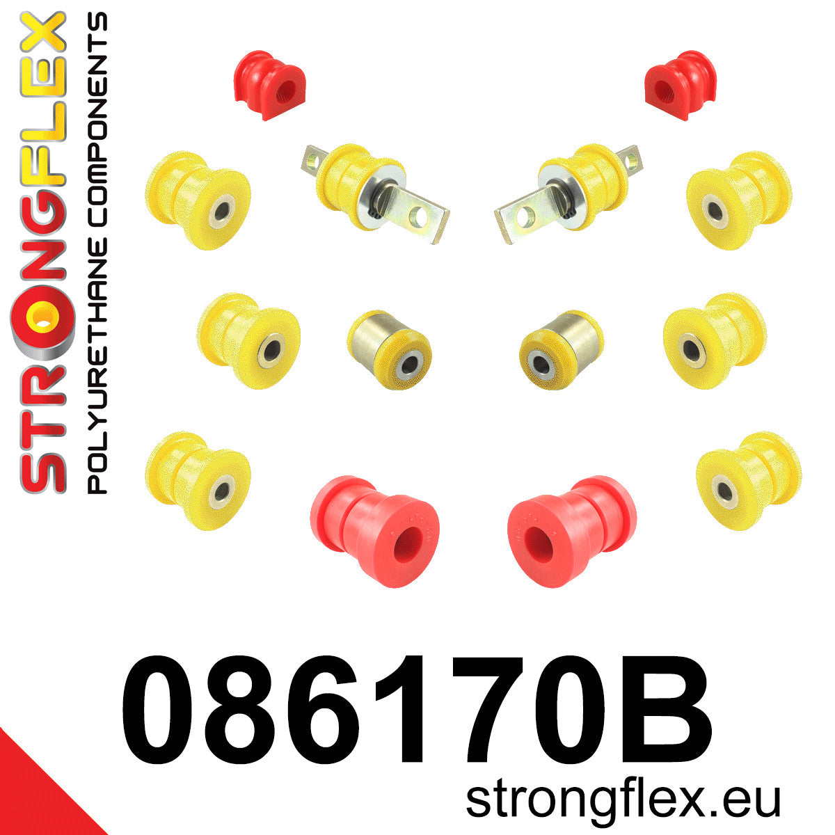 Kit de silentblock de suspensión trasera Acura RSX DC5 EP3 DC5 RD4 RD5 RD6 (086170B)