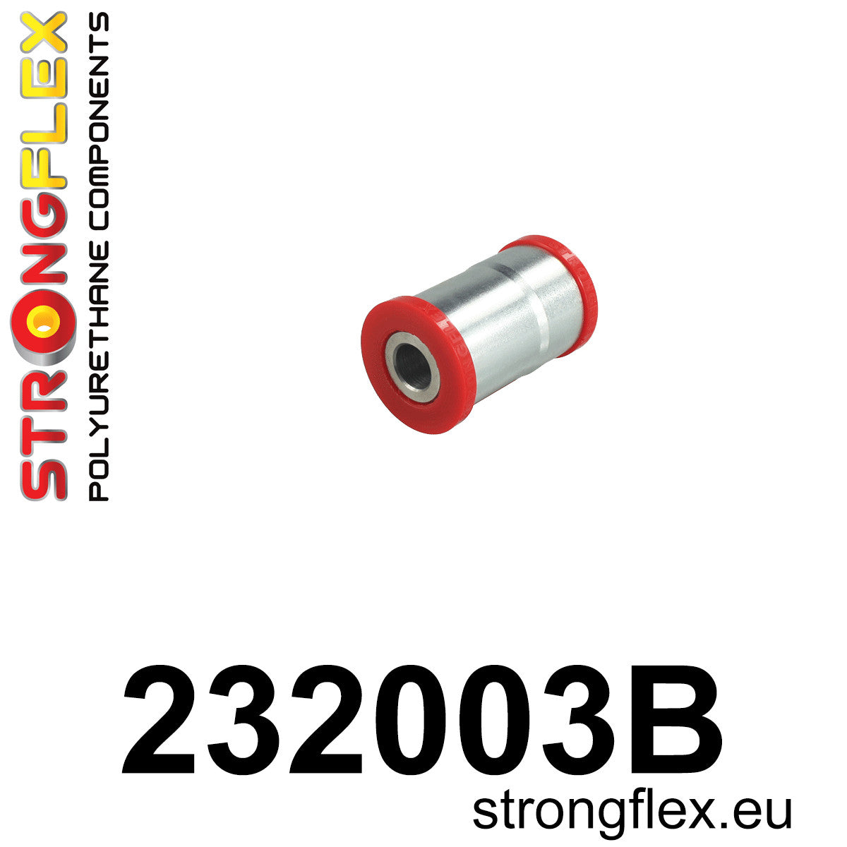 Silentblock interior del brazo inferior trasero Volvo C30 S40 V50 C70 (232003B)