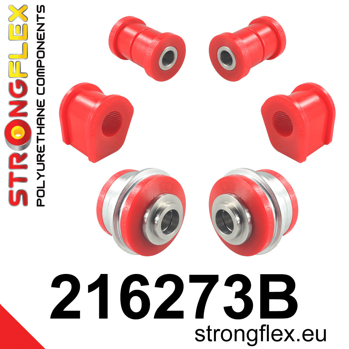 Kit de silentblocks de suspensión delantera Citroën C1 107 108 Aygo (216273B)