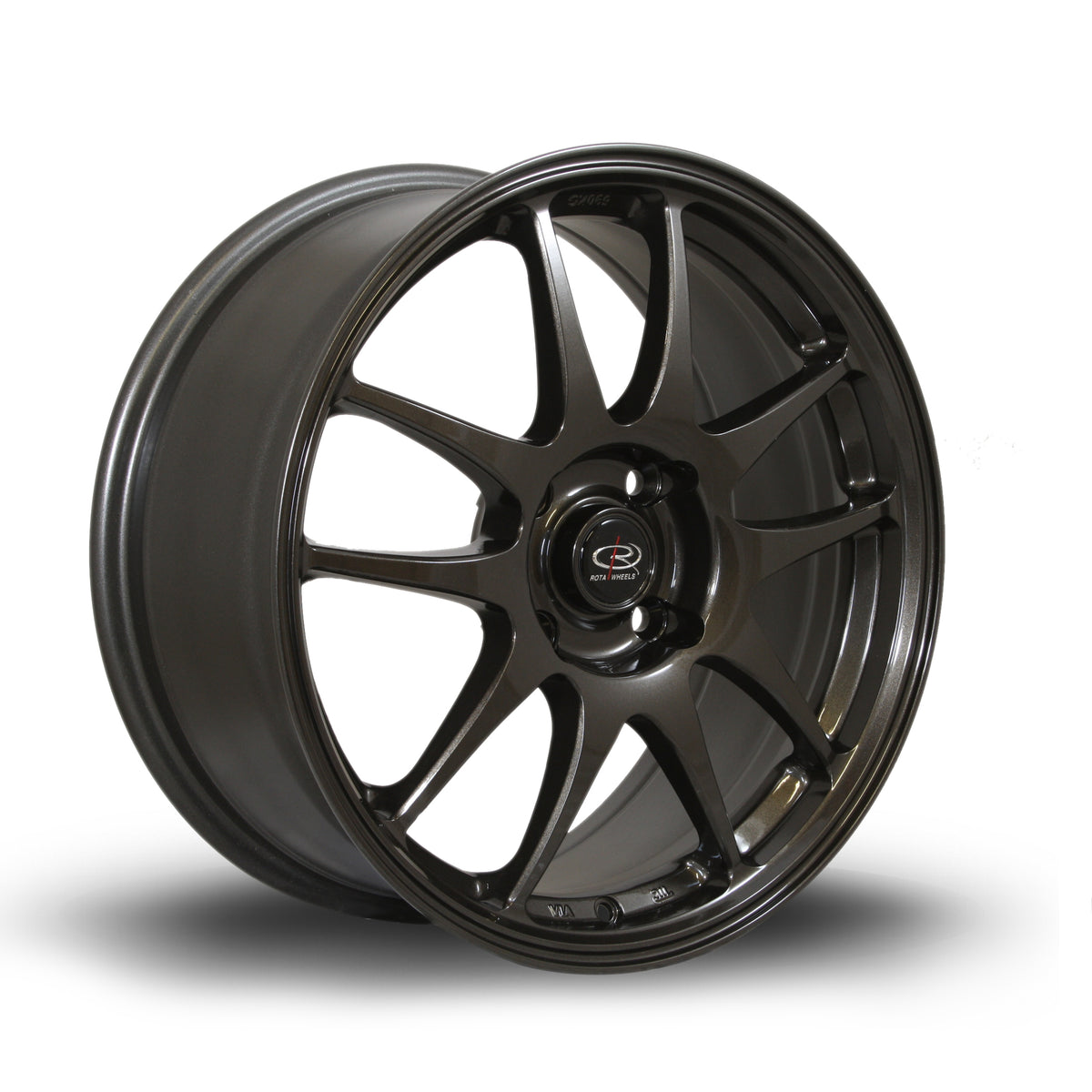 Llanta Rota Torque 17x8" 5x114.3 ET35 gunmetal