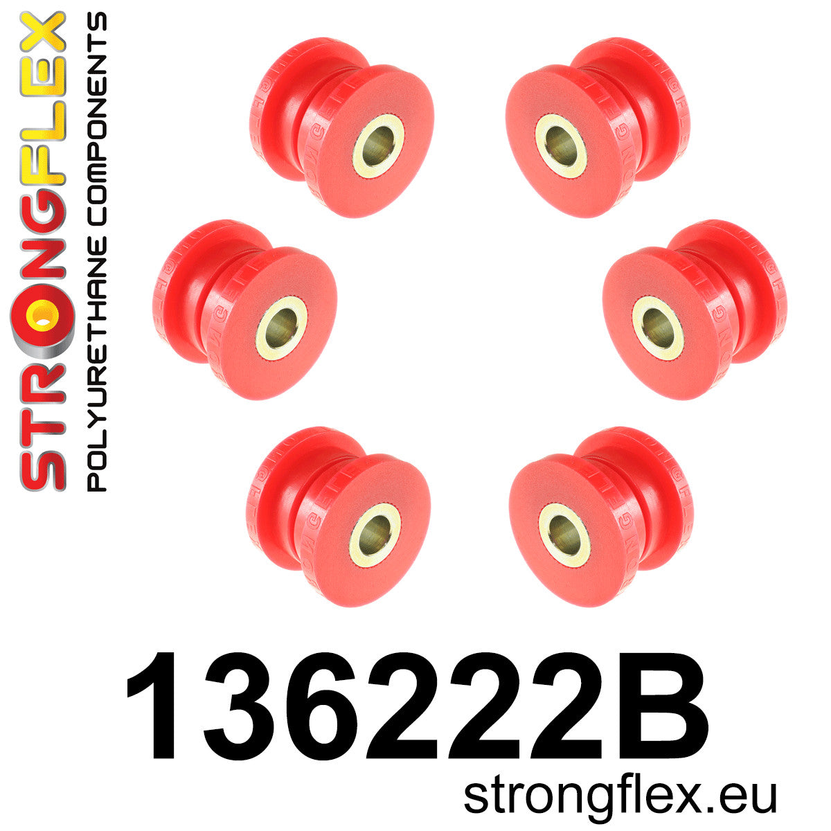 Kit de silentblock del subchasis delantero Opel Astra T98 A05 Vectra (136222B)
