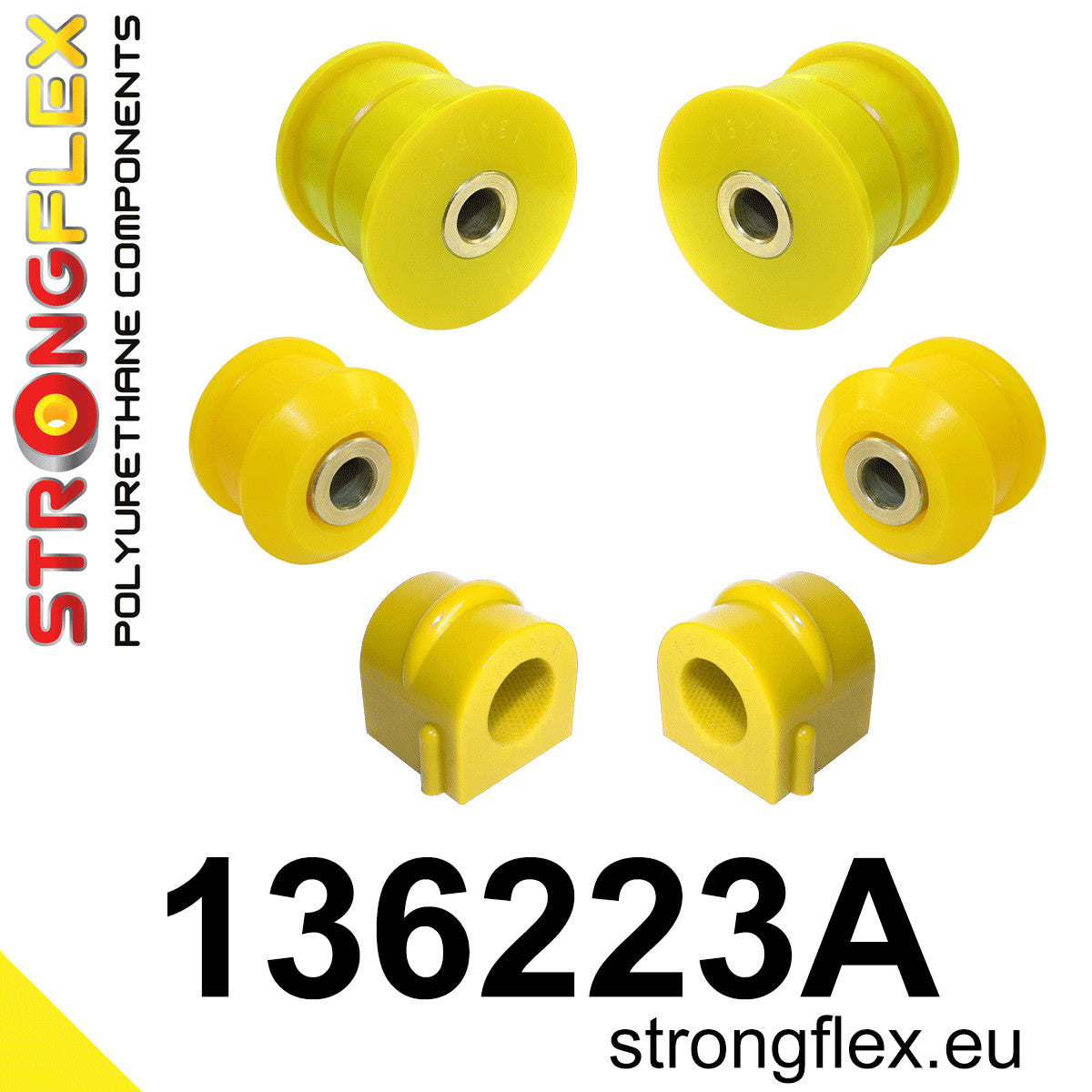 Kit de silentblocks de suspensión delantera SPORT Opel Omega (136223A)