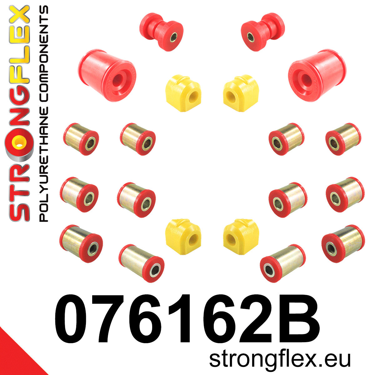 Kit completo de silentblocks de suspensión Volvo C30 S40 V50 C70 (076162B)