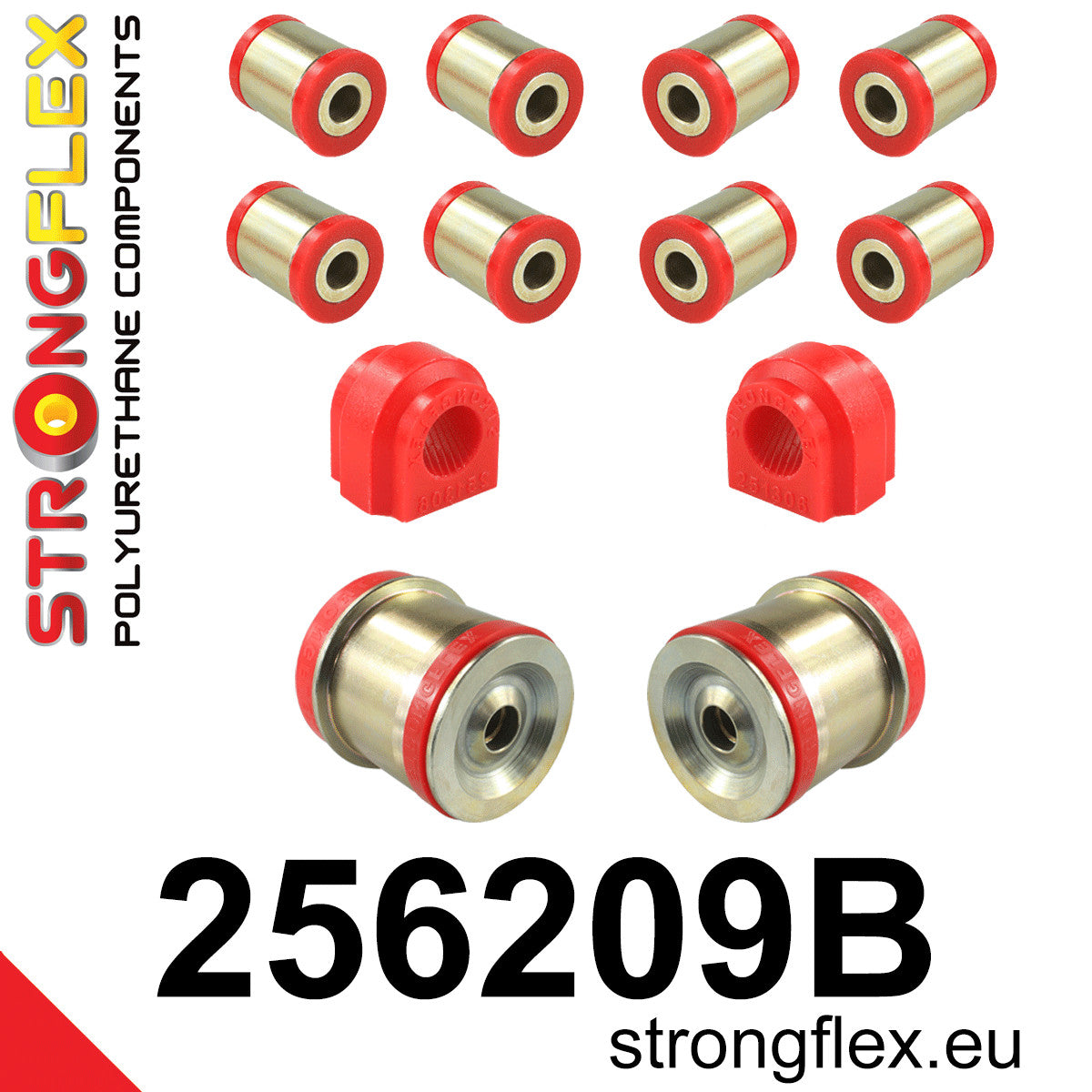 Kit de suspensión trasera R53 JCW Mini R50 R52 R53 R55 R56 R57 R58 R59 (256209B)