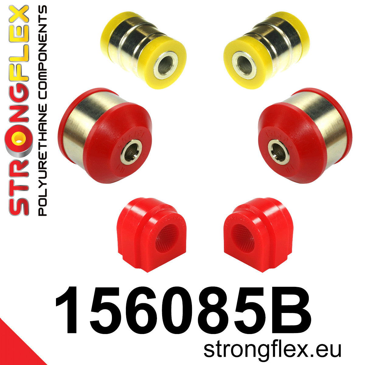 Kit de silentblocks de suspensión delantera Renault Captur Clio Zoe (156085B)