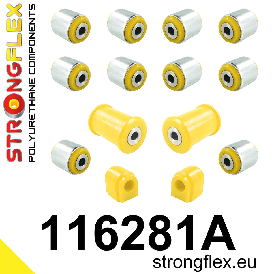Kit de silentblock de suspensión trasera SPORT Mercedes Clase A W176 A45 (116281A)