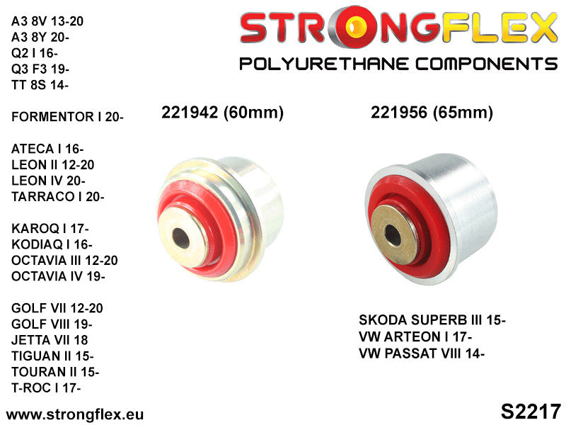Kit completo de suspensión SPORT Audi A3 8V 5T A7 8Y 8S F3 5F 5E B8 3H 5G (226228A)
