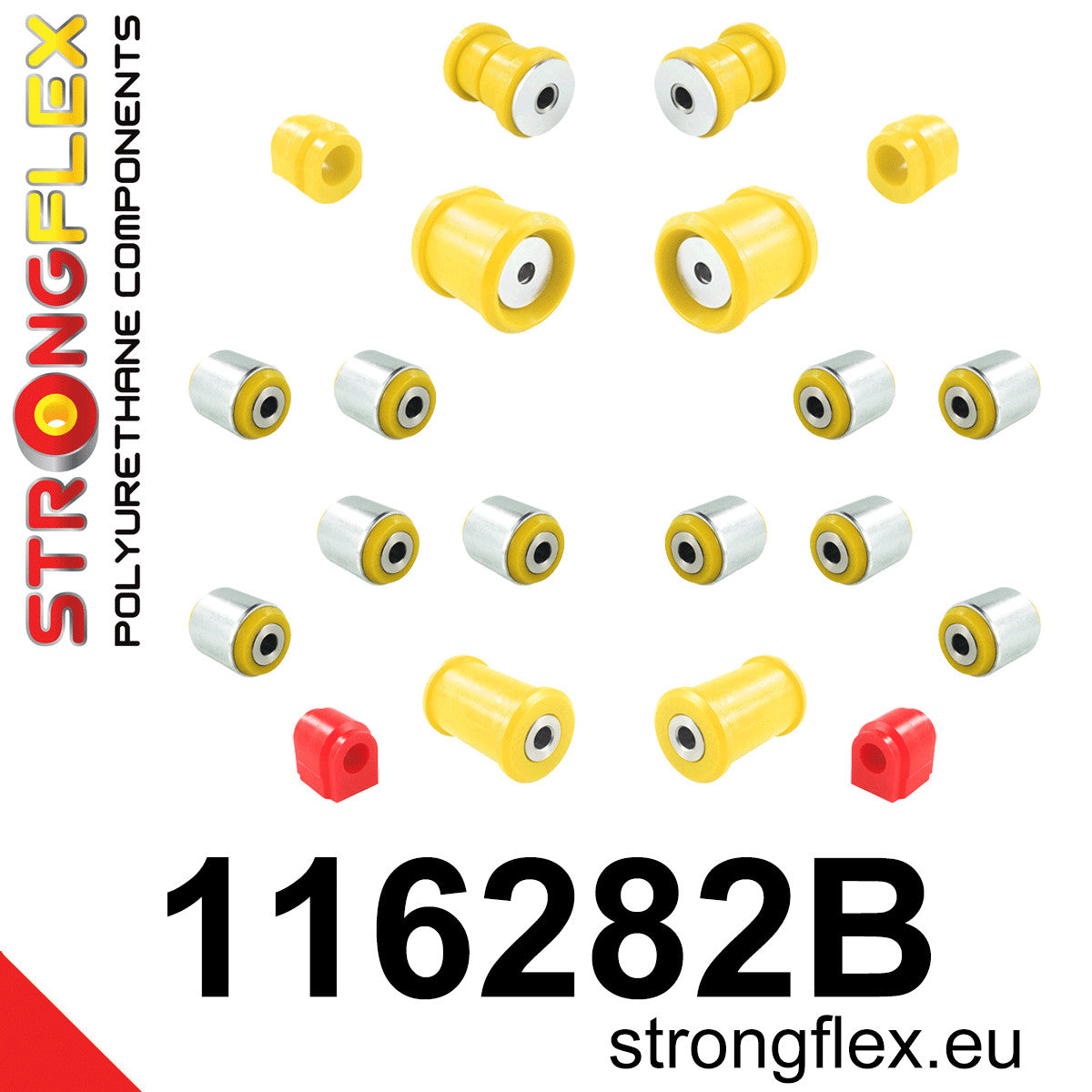 Kit completo de suspensión Mercedes Clase A W176 A45 W246 W242 C117 X117 (116282B)