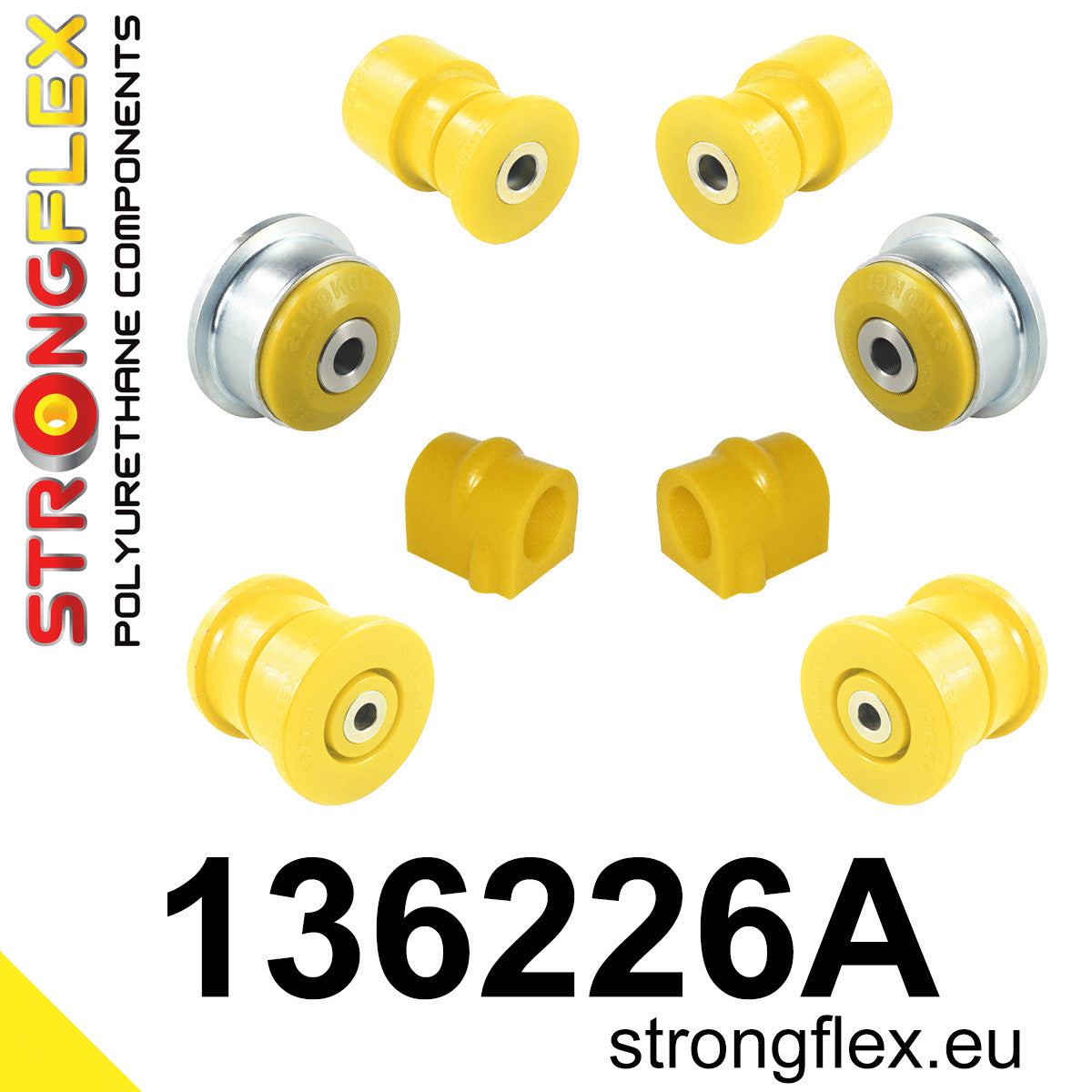 Kit de suspensión delantera y trasera SPORT Opel Corsa X01 Tigra (136226A)