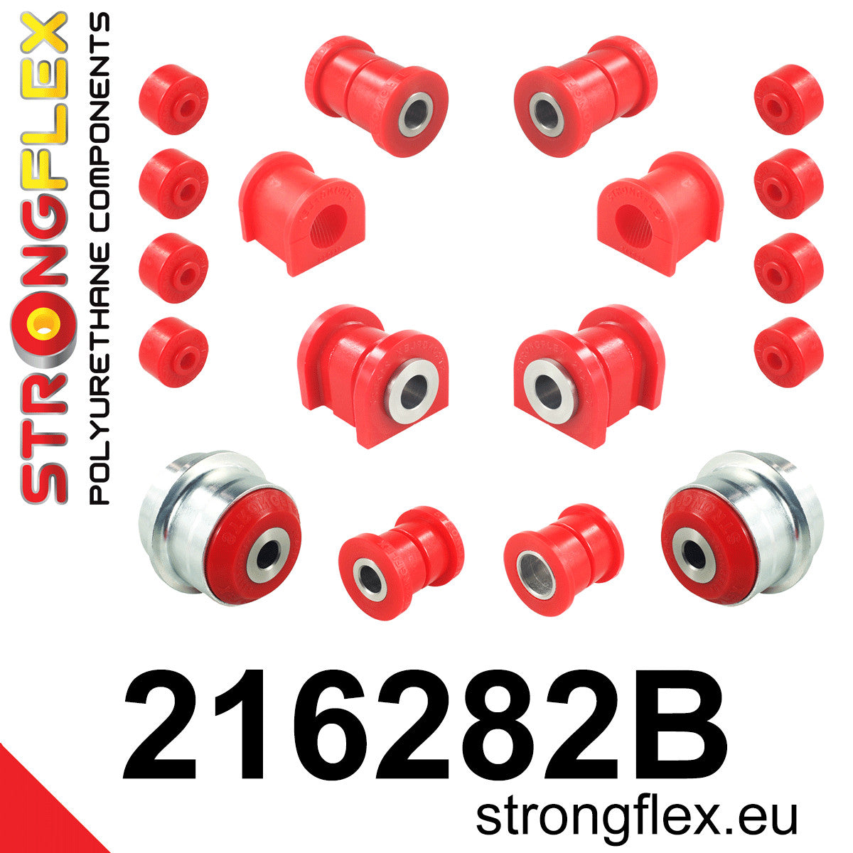 Kit de suspensión delantera y eje trasero Toyota Starlet EP91 EL5 NL5 (216282B)