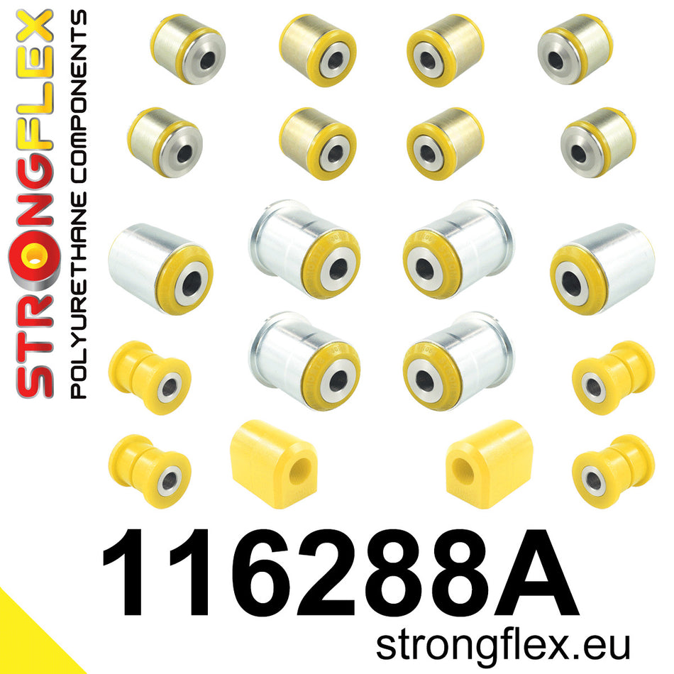 Kit de silentblock de suspensión trasera SPORT Mercedes Clase R W251 X166 (116288A)