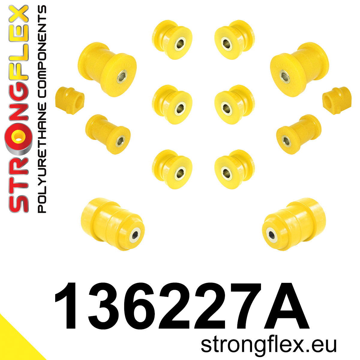 Kit completo de silentblocks de suspensión SPORT Opel Astra T98 Zafira (136227A)