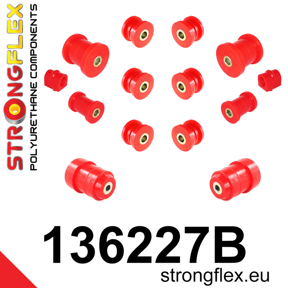 Kit completo de silentblocks de suspensión Opel Astra T98 Zafira (136227B)