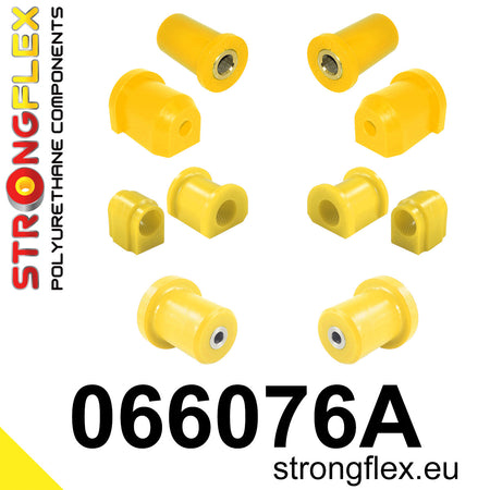 Kit de suspensión delantera y eje trasero SPORT Fiat Uno MK1 MK2 Turbo (066076A)