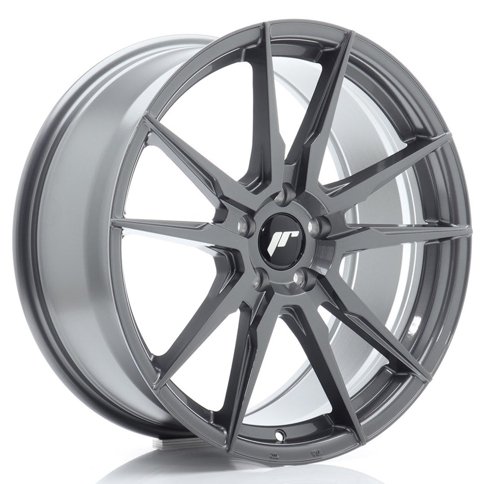 Japan Racing JR-21 19x8.5" 5x112 ET45, Hyper Gray