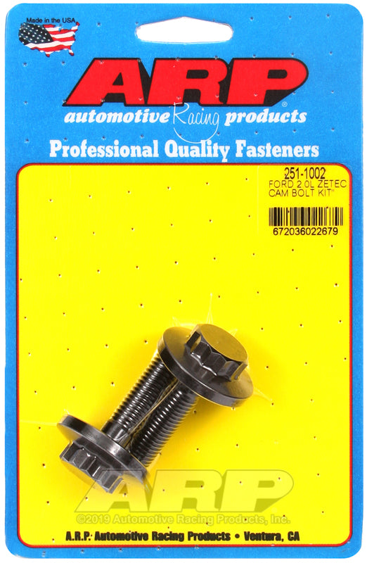 Tornillos de árbol de levas ARP para Ford Zetec 2.0L (M10x1.50 - longitud 18mm) - 251-1002