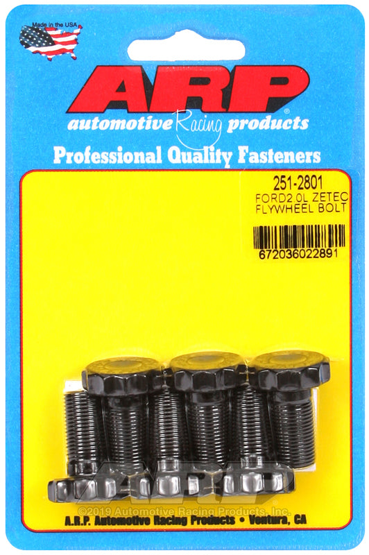 Tornillos de volante motor ARP para Ford Zetec 2.0L (M11x100 - longitud 23 mm) - 251-2801