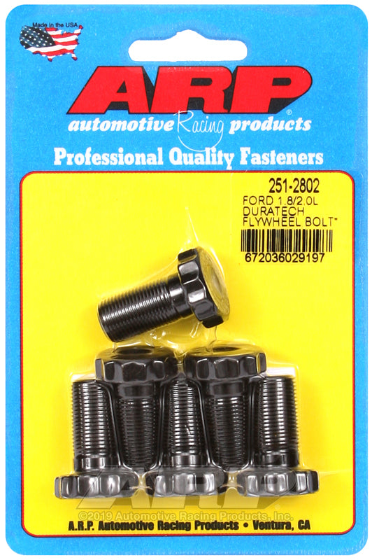 Tornillos de volante motor ARP para Ford Duratec 1.8L y 2.0L (M12x100 - longitud 25 mm) - 251-2802